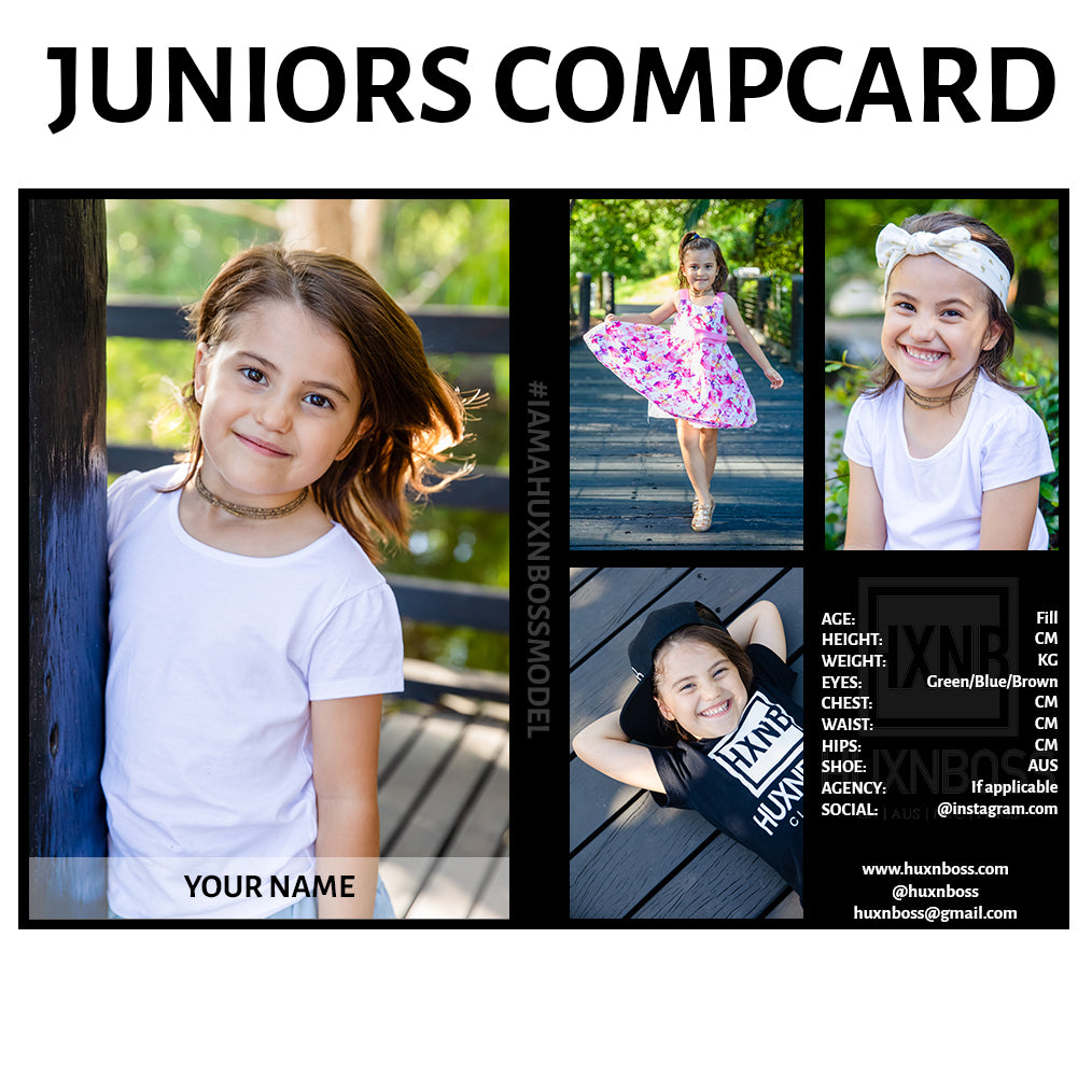 MODEL COMP CARD CREATION